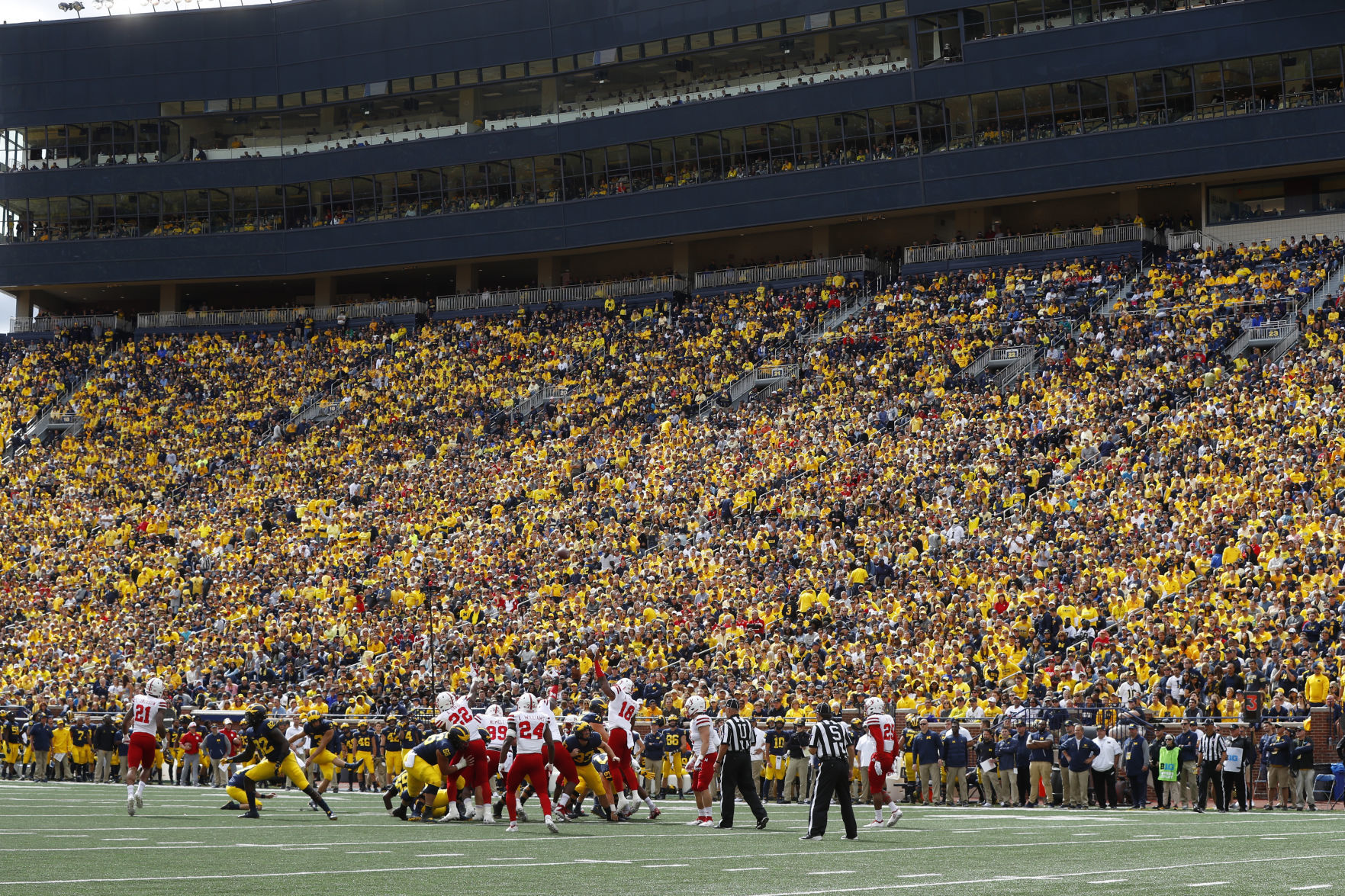 Nebraska Michigan Football